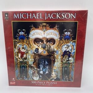 NEW SEALED 2010 Dangerous Michael Jackson 500 Piece Puzzle Be Puzzled Bravado